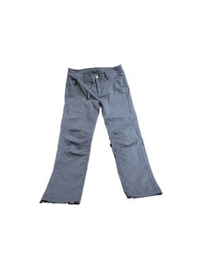 prAna Halle Straight Pants Women Size 12 Short Convertible Stretch Hiking Pants